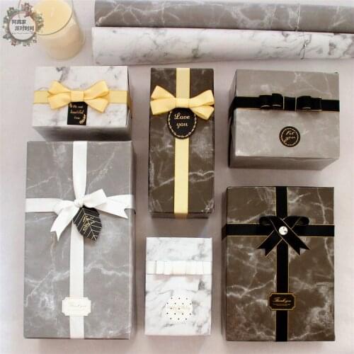 Marbled Gift Wrapping Paper Book Cover Paper Flower Bunch Accessories 80gsm 10 Sheets Flower Wrapping Paper