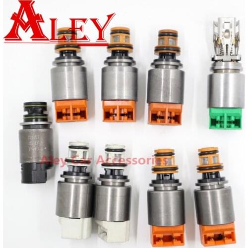 8HP45 8HP70 8 Speed Transmission Solenoids Kit Set ZF8HP45 9PCS OEM Tested