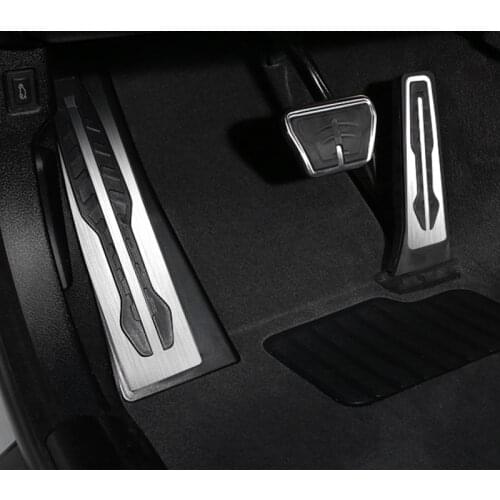 Car Accelerator Non-slip Brake Pedal Protection Cover Interior Modification Styling Accessories For BMW 3 5 Series X3 X5 F10 E70