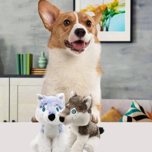 Pet Plush Animal Doll For Dogs Puppy Bite Resistant Molar Squeaky Toy For Teeth Cleaning Plush vocal toys wholesale