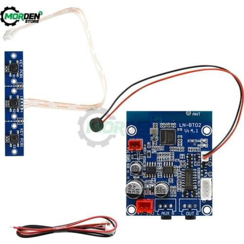 DC3.6-30V Car Bluetooth Audio Receiving Module Board 3.5MM Headphone Jack Input Output B Type