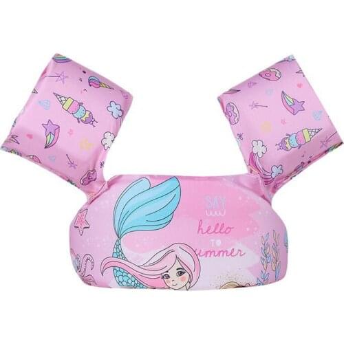 Swimming Foam Arm Ring Toddler Baby Swimming Equipment Floating Ring Sleeve Buoyancy Vest Outdoor Pool Accessories Kids Cartoon