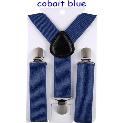High Quality Boys and Girls Belt Clip-on Elastic Braces Stainless Kids Baby Suspenders Children Party Adjustable Accessories