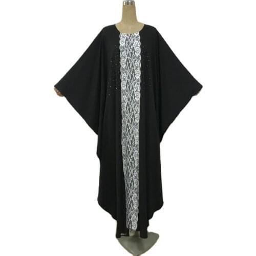 Factory direct F846 king-size new African womens dress dashi-based fashion pine embroidered with diamond dress African robe