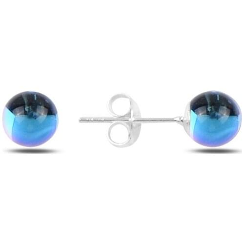 Silverlina Silver 6mm Ball Earrings