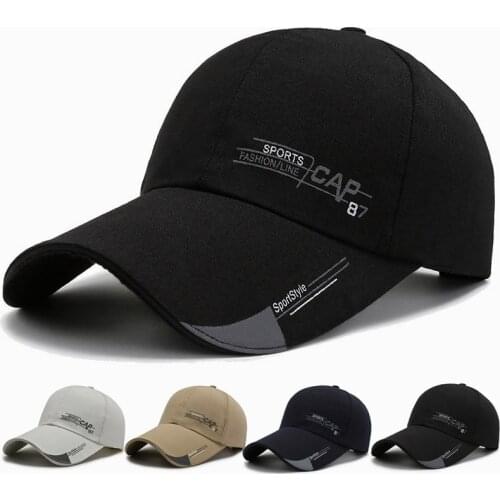 Outdoor Sport Baseball Cap Running Visor Cap Cool Quick Dry Adjustable Cap Casual Fishing Hat