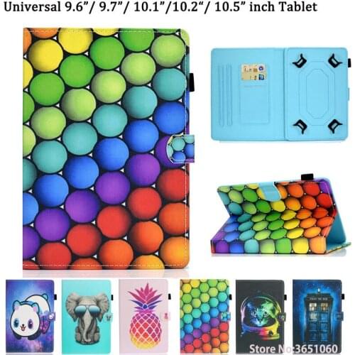Universal Case For iPad 10.2 2019 Case for Apple iPad 7th Generation for 9.6 9.7 10.1 10.5 Inch Tablet Cover Stand Funda Shell