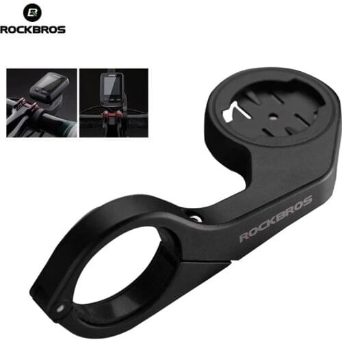 ROCKBROS Bicycle Computer Holder 31.8 mm GPS Road MTB Mountain Bike Handlebar Extended Bracket Mount Out Front Bike Accessories