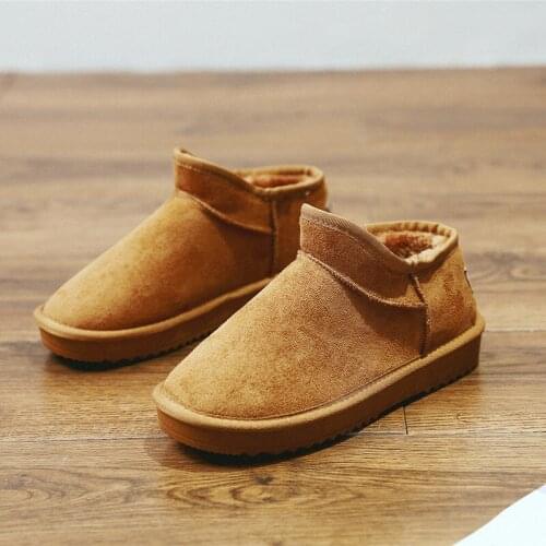 Women Australia Classic Style Snow Boots Winter Warm Leather Flats Warterproof High-quality Ankle Boots Zapatos De Mujer W22-13