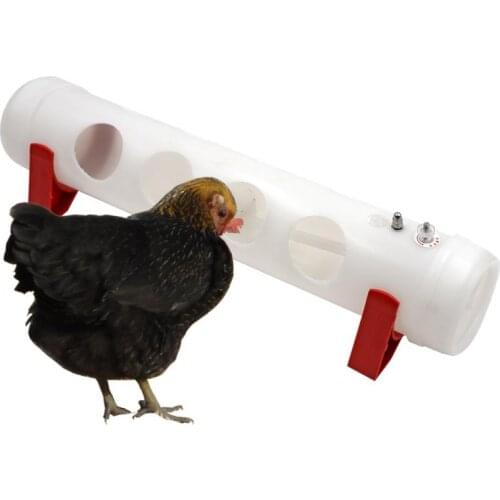 1Pcs Poultry Feeder Pigeon Bird Pheasant Feeding Trough Plastic Poultry Bird Drinking Bucket Waterer Farming Tool 2 Types