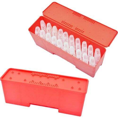 1Pcs Bee Queen Marking Catcher Plastic One Handed Marker Bottle Plunger Plush Beekeeper Tool Garden Beekeeper Queen Bee Catcher