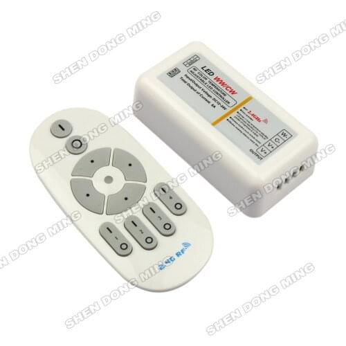 2.4G Remote Color Temperatur Controller RF Wireless 1 X Remote With 4X 8A 4-zone For bulb&led strip,5set/lot Free Shipping