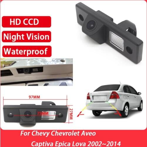 Car Rear View Camera Full HD Night Vision Backup Parking Camera Waterproof For Chevy Chevrolet Aveo Captiva Epica Lova 2002~2014