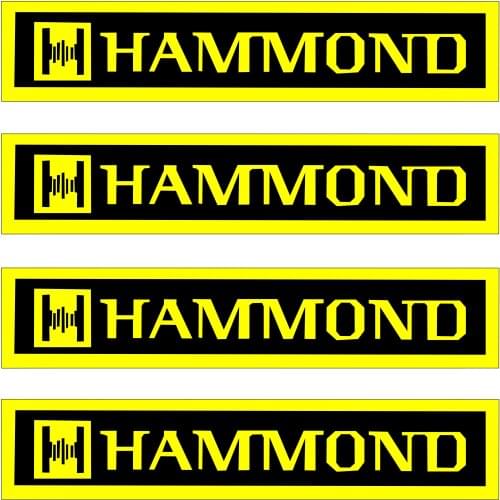 Hammond car stickers. label. Waterproof, advertising, suitable for table, refrigerator, air conditioning glass