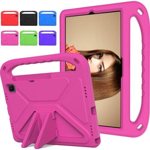 Kids Case for Samsung Galaxy Tab S6 10.5"(2019) SM-T860/T865, EVA Non-toxic Foam Shockproof Hand-held Stand Cover with Pen Slot