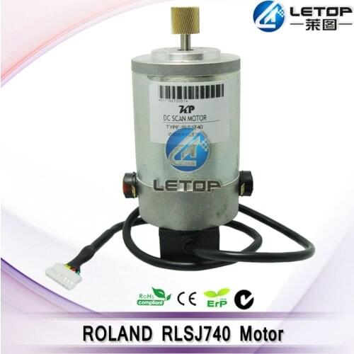 ROLAND eco solvent machine RLSJ740 large dc motor for scan