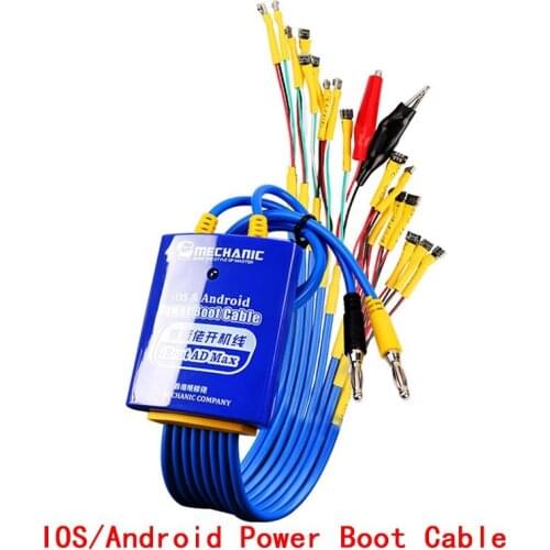 MECHANIC for Android IOS Power Boot Control line Android IOS Phone Test Power Supply Cable for iphone Huawei Xiaomi Samsung