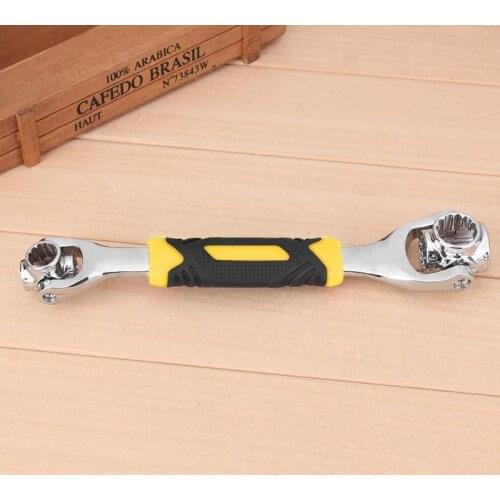 48 in 1 Tiger Wrench Tools Socket Works with Screw Bolt Torx 360 Degree 6-Point Hexagons Socket Car Repair Tool