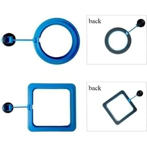 Fish Feeding Aquarium Fish Tank Ring Feeder Station Floating Food Water Plant Circle 1pcs Feeding Ring Aquarium Fish Feeder