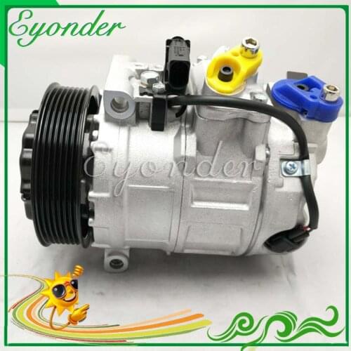 A/C AC Air Conditioning Compressor Cooling Pump for Audi Q7 Coupe Volkswagen VW TOUAREG 7LA 7L6 7L7 4.2 V8 FSI 95512601111