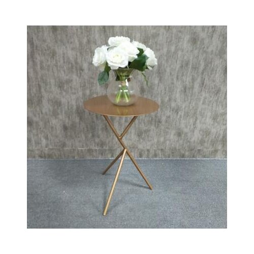 A few corners of sofa edge of tea table sitting room of Nordic contracted and contemporary originality a few aureate small round