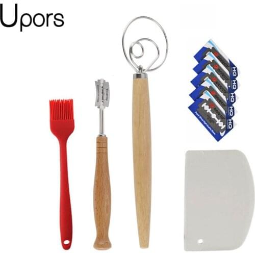 Bread Knife Dough Whisk Blenders for Dough Flour Stick Eggs Beater Mixer Tool