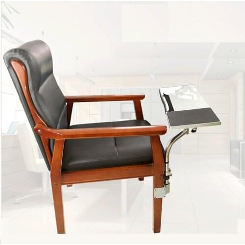 Keyboard Tray Holder Table Side Laptop Desk Notebook Stand Multifunctoinal Office Desk EdgeChair Leg Arm Clamping XL Mouse Pad