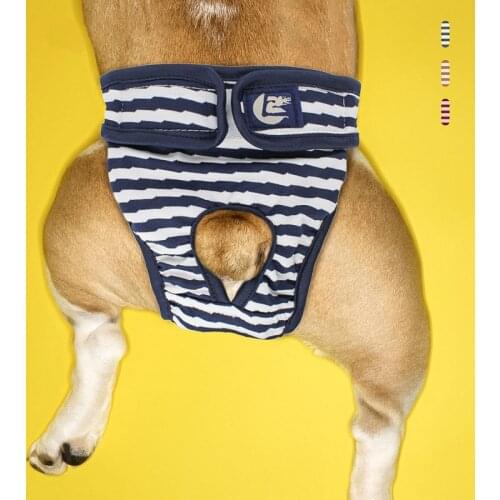 Dog knickers Female Reusable Chihuahua Pants Diaper Menstruation Underpads Panties Sanitary Anti-harassment Estrus All For Pets