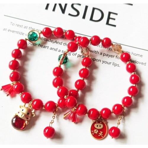 Красные браслеты Uvwxyz China At AliExpress