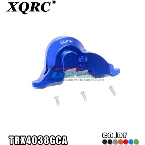 XQRC Trx4 aluminum alloy motor base upper cover, used for 1 / 10 RC tracked vehicle traxxas trx-4 TRX 4