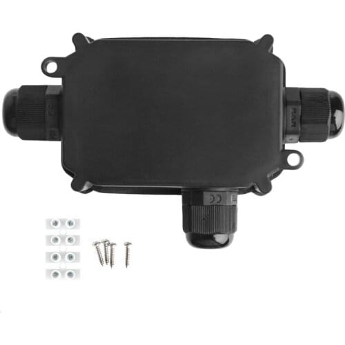 Waterproof IP66 Plastic Cable Wire Connector Gland Electrical Junction Box