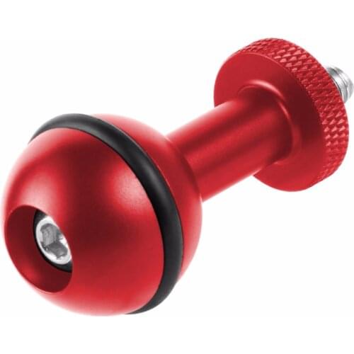 1inch Ball Head Adapter 1/4 M5 Adjustable Screw Fixed Mount Anti-loose Camera Underwater Diving Photography Bracket ball adapter