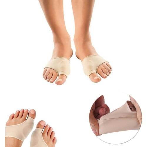 1 Pair 2020 Bunion Gel Sleeve Hallux Valgus Device Foot Pain Relieve Foot Care For Heels Insoles Orthotics Big Toe Correction
