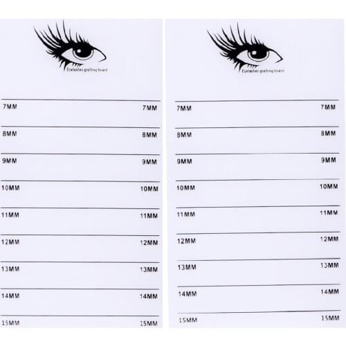 2 Pieces Reusable False Eye Lash Holder Pad for Eyelash Extensions Storage Pallet Eye Make Up Tool