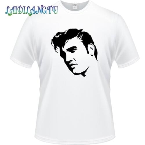 2019 New Fashion T shirt Elvis Presley Fashion Men T-shirt Short sleeve O-Neck Fashion T shirt