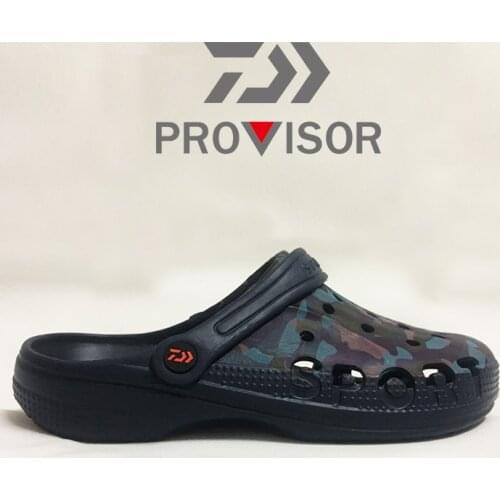 2019 New Daiwa Men Summer Beach Slipper Outdoor Shoes Fishing Sandals New DAWA Fishing Shoes Breathable Sandals Soft Water Shoes