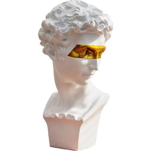 Home Decoration Accessories David People Resin Statue Europe Abstract Modern Sculpture Statues For Home Decoration Art Decorate