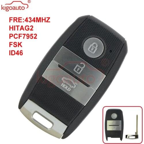 Kigoauto Car Remote Smart Key 433MHz 95440-3W600 for Kia K5 Sportage Sorento