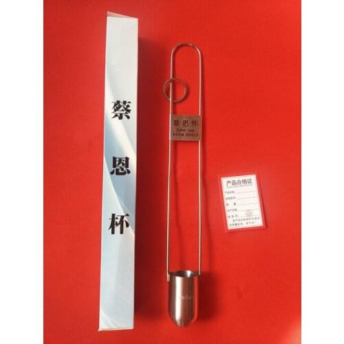 Free Shipping Zahn Cup Viscosity Cup Viscometer Flow Cup Stainless Steel 1# 2# 3# 4# 5# optional Top Quality
