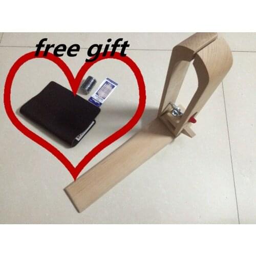 Wood material for leather sewing,leather stitching accessory