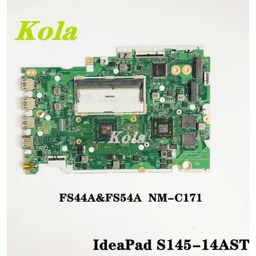 For Lenovo IdeaPad S145-14AST laptop motherboard NM-C171 motherboard with A6-9225 CPU UMA DDR4 100% fully tested