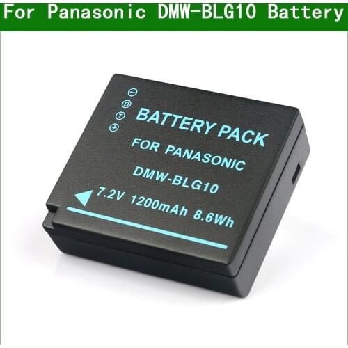 DMW-BLG10 Camera Battery For Panasonic DC-ZS220 TX2 GX9 TZ200 TZ220 TZ202 TZ90 GX7 Mark III TZ91 TZ92 TZ93 95 96 97 LX100 II