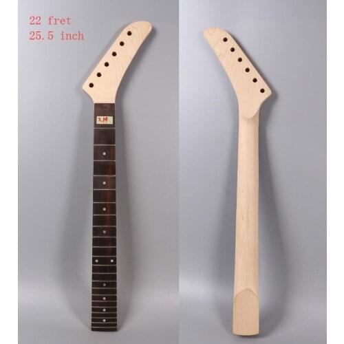 Electric guitar neck 22 Fret 25.5" Rosewood Fretboard Truss rod