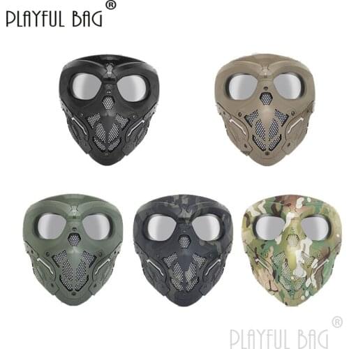 PB Playful bag Lurker Mask Tactical CS game protective mask Halloween cosplay props CS accessories Tactical equipment QD22S
