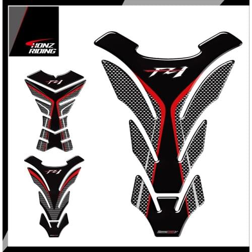 For Yamaha FZ1 FZ 1 FZ1N Tankpad 3D Carbon-look Motorcycle Tank Pad Protector Decal