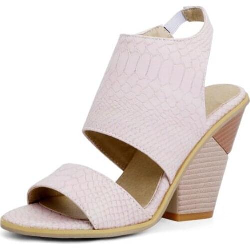 Sandals Women 2021 Summer Female Sexy Classics Wedges Shoes for Women Super High Heels Party Ladies Shoes Plus Size 47 48 H111