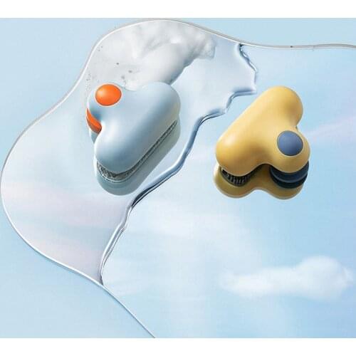 Mini T Shape Mirror Wiper Bathroom Glass Wiper Scraper Wall Suction Hanging Window Mirror Cleaning Brushes Household Accessories