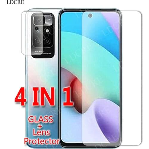For Xiaomi Redmi 10 Glass Screen Protector Film Tempered Glass For Redmi 10 Note 10 Pro 10S 9S 9T POCO X3 GT NFC M3 Pro F3 Glass