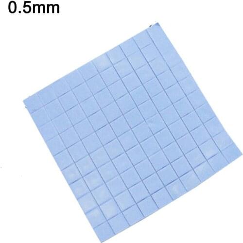 3pc Thermally Conductive Silicone Sheet Gap Filling Of Electronic Parts Cooling Conductive GPU CPU Heatsink Insulation Patch Pad