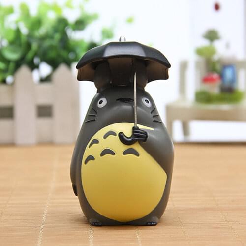 Totoro 10cm Extra Large Umbrella Tortoise Hand-made Ornaments Micro Landscape Gardening Landscape Doll